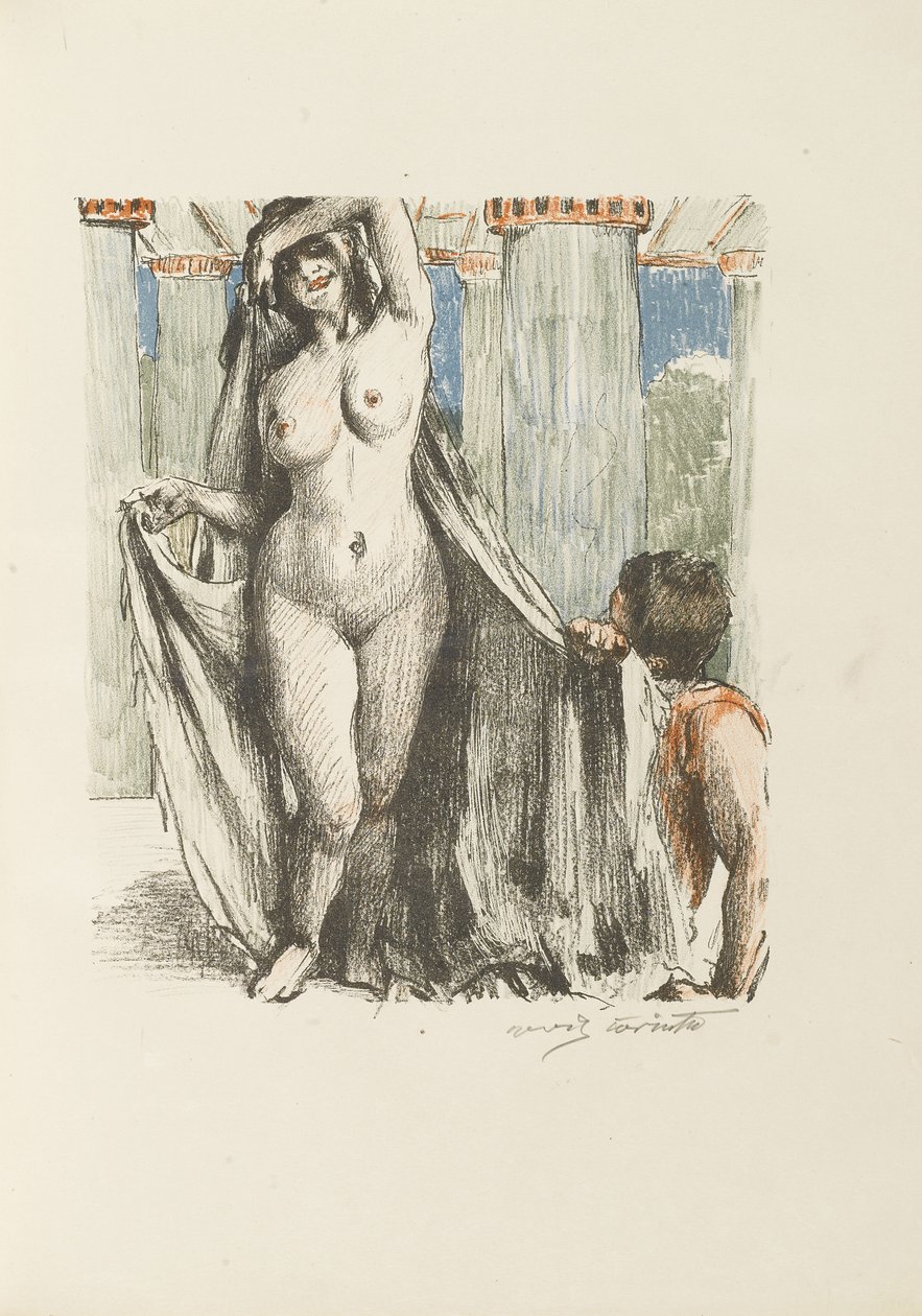 Illustration til Sangene, 1911 af Lovis Corinth