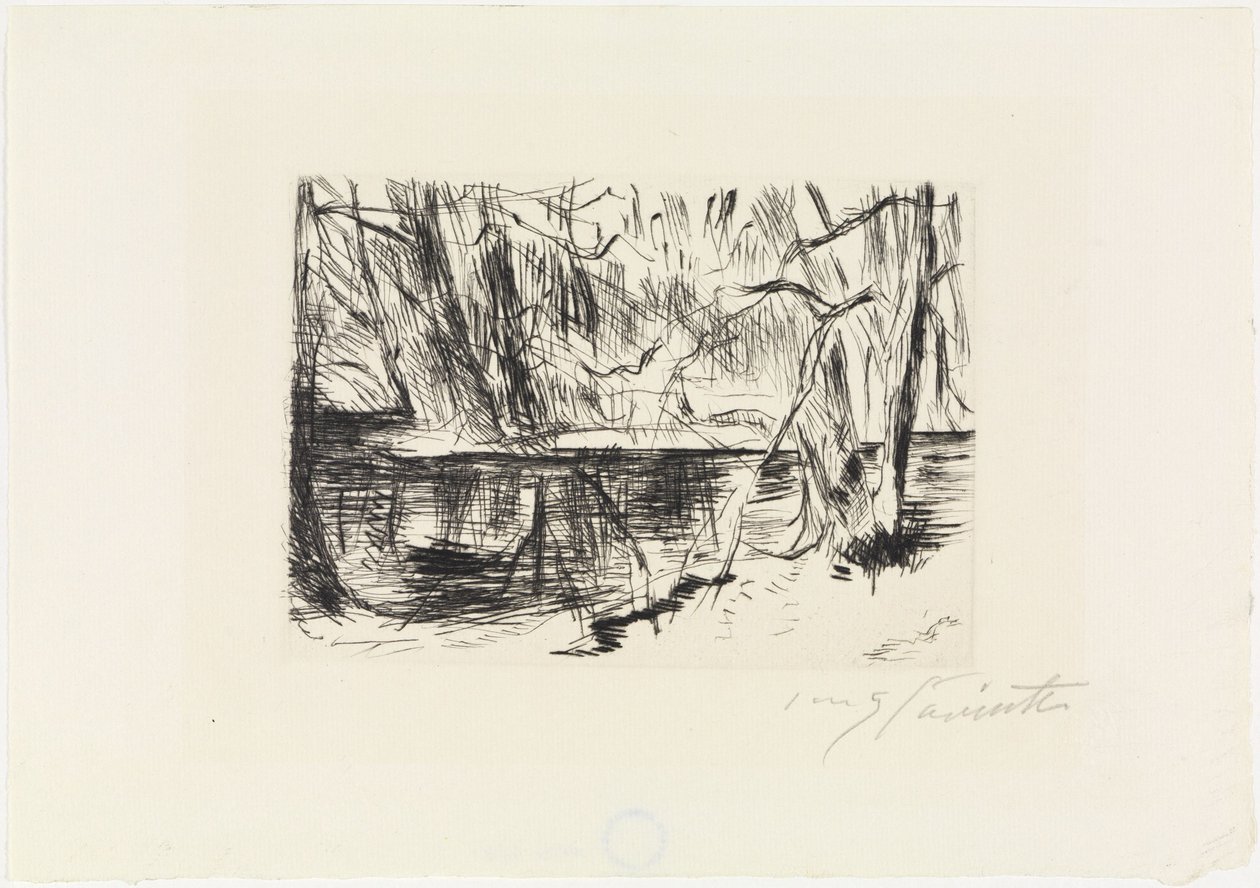 I Tiergarten af Lovis Corinth
