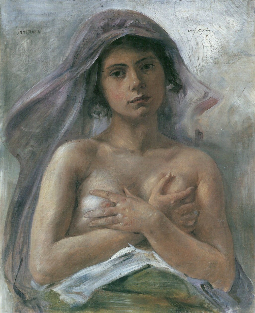 Uskyld Uskyld, 1890 af Lovis Corinth