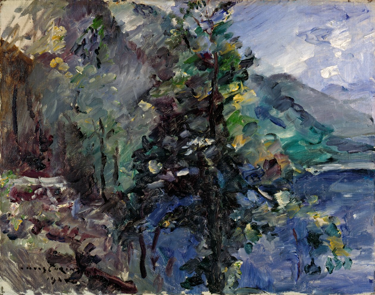 Jochberg ved søen Walchensee af Lovis Corinth