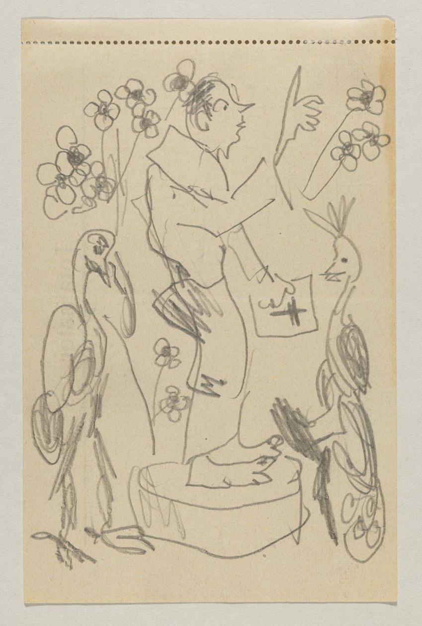Lovis Corinth og Carl Strathmann af Lovis Corinth