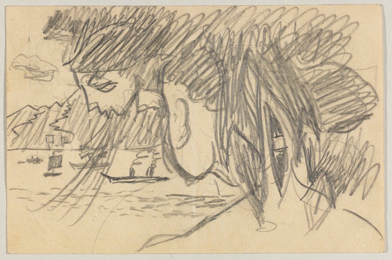 Lovis Corinth til Carl Strathmann: postkort, poststemplet 25. marts 1908 af Lovis Corinth