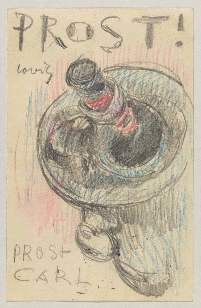 Lovis Corinth til Elly Strathmann: postkort, poststemplet 22. maj 1911 af Lovis Corinth