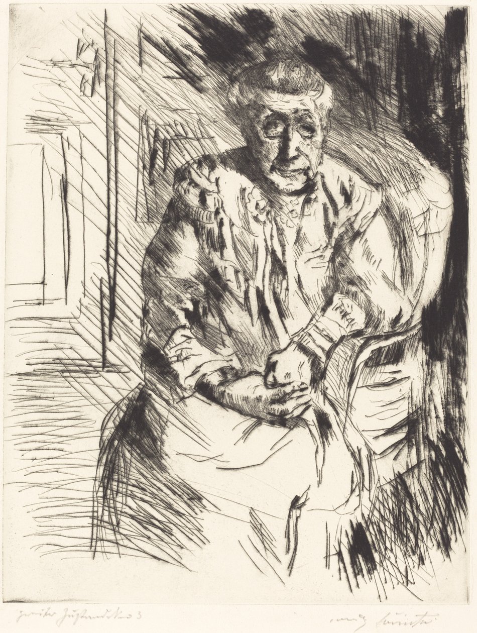 Ma Belle Mere (svigermor) af Lovis Corinth