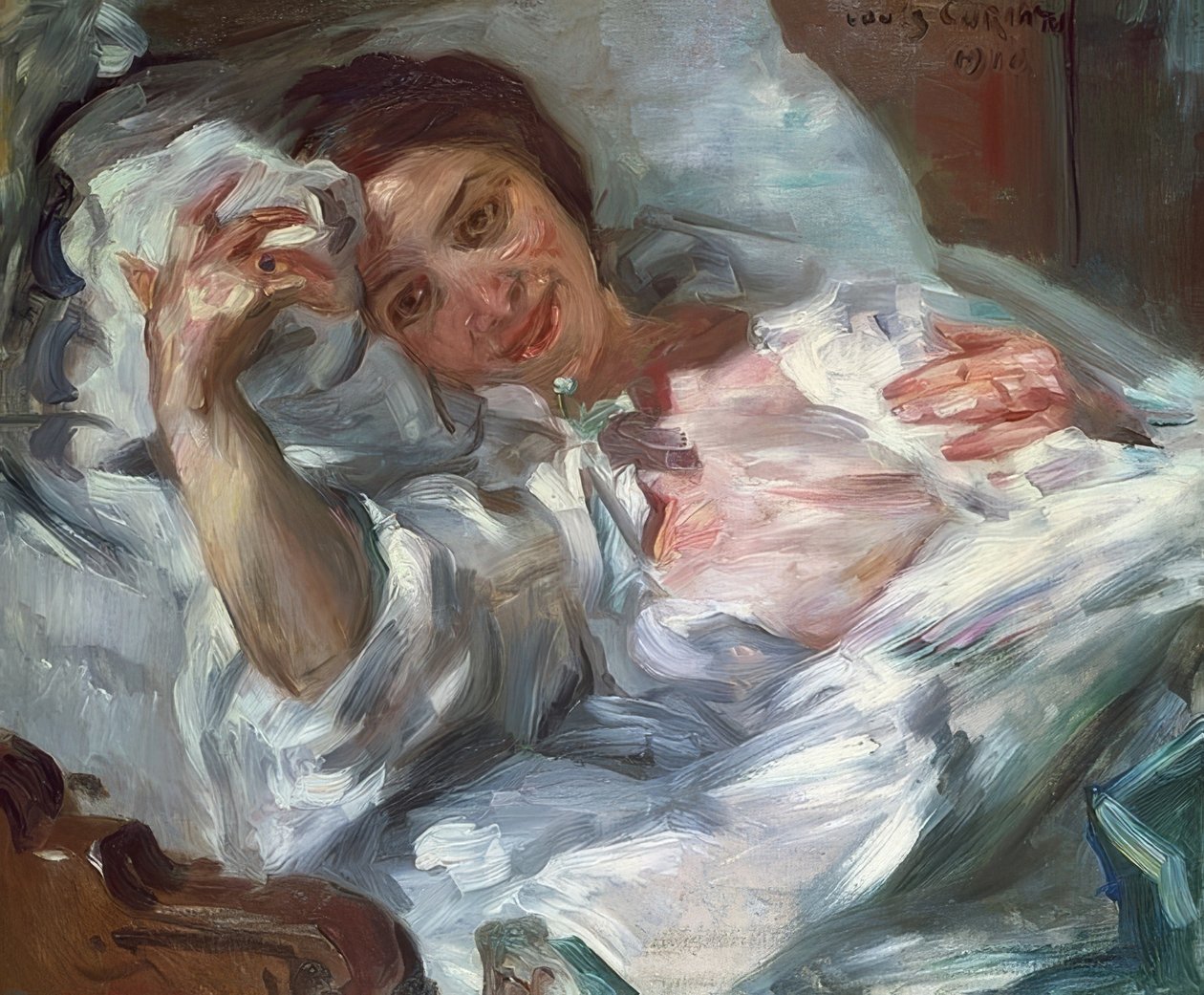 Morgensonne. 1910 af Lovis Corinth