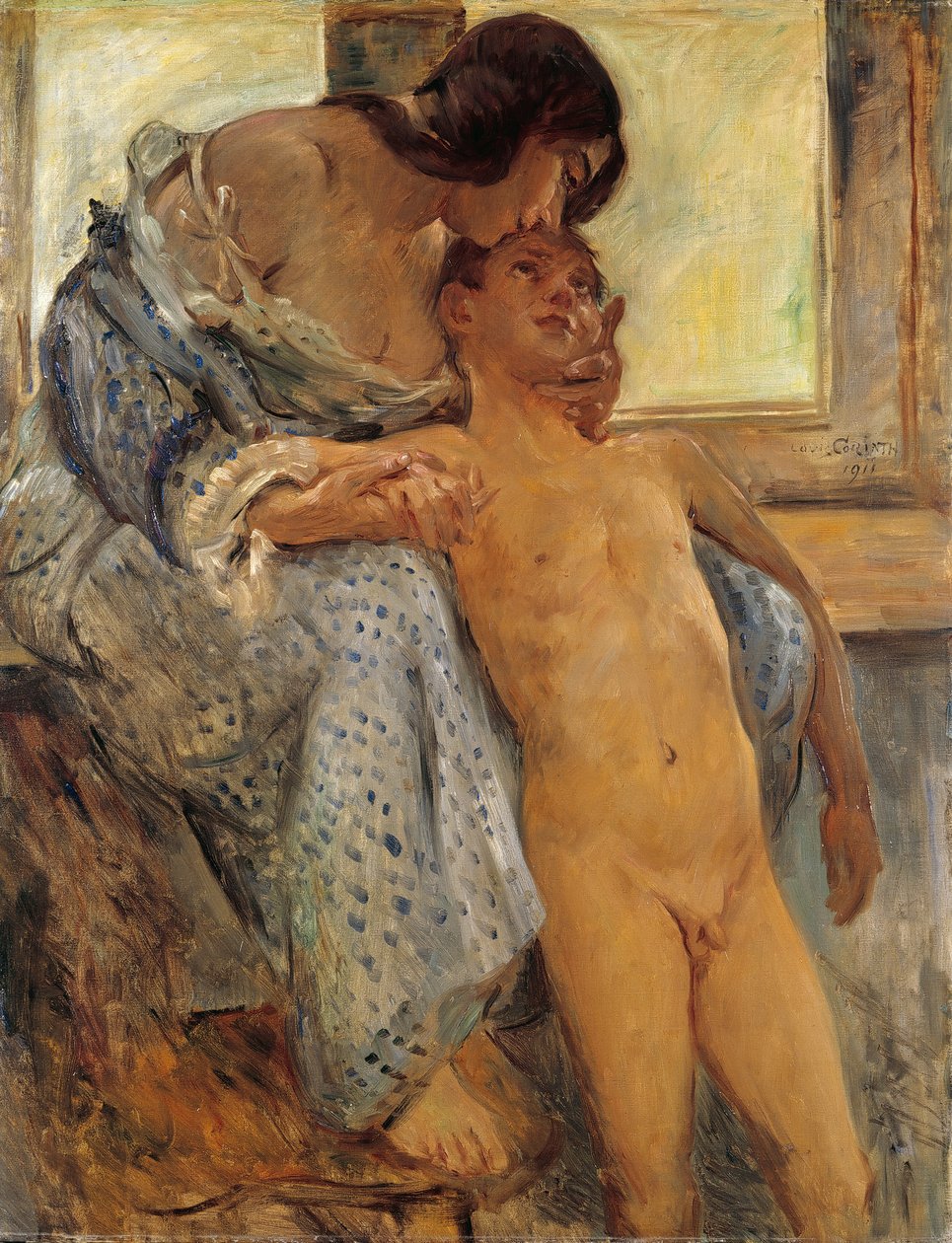 Moderkærlighed af Lovis Corinth