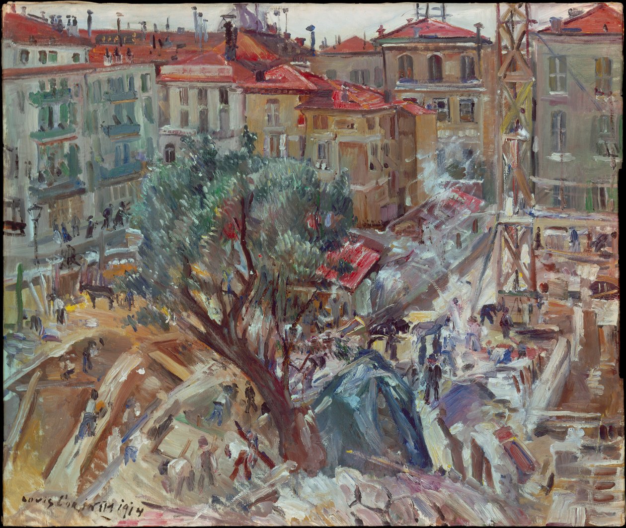 Ny bygning i Monte Carlo af Lovis Corinth