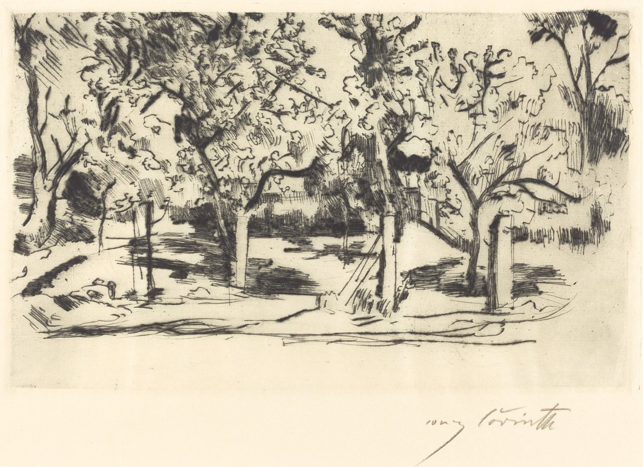 frugthave af Lovis Corinth