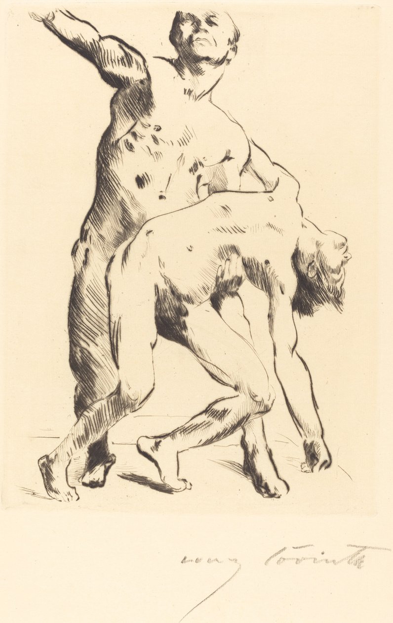 Odysseus og bejleren Odysseus og bejleren, 1914. af Lovis Corinth