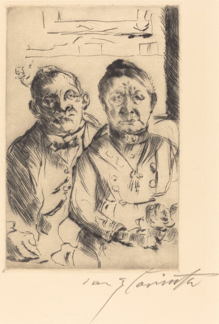 Østpreussisk par (par fra Østpreussen) af Lovis Corinth