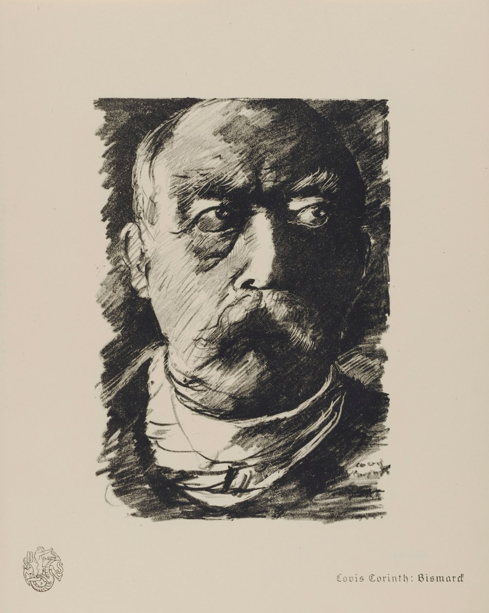 Otto von Bismarck 1815-1898, 1915. af Lovis Corinth