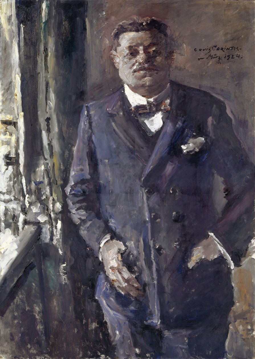 Portræt af Friedrich Ebert 1871-1925, præsident for det tyske rige, 1924. af Lovis Corinth