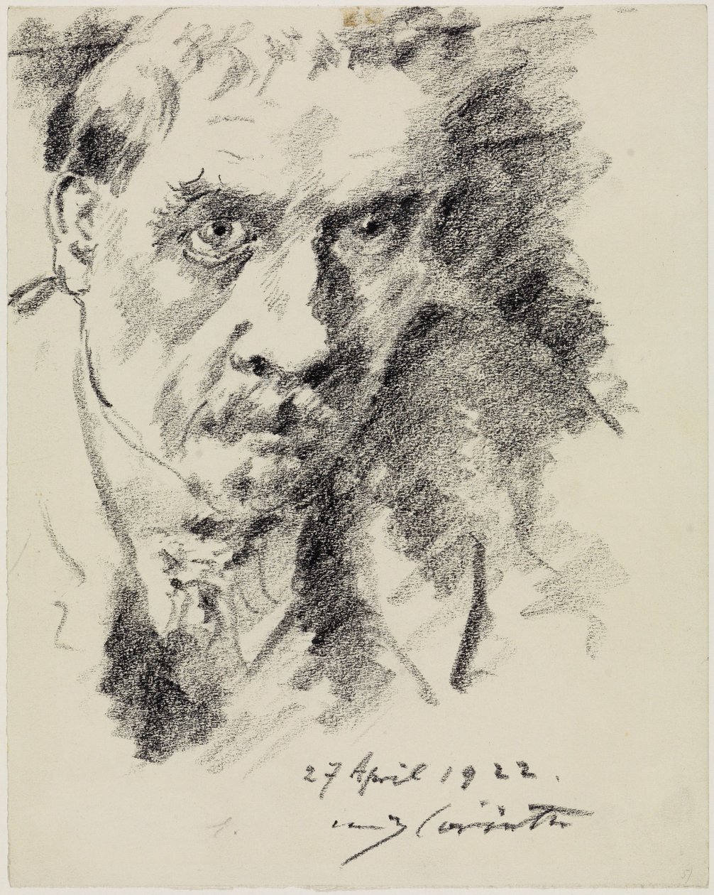 Selvportræt af Lovis Corinth