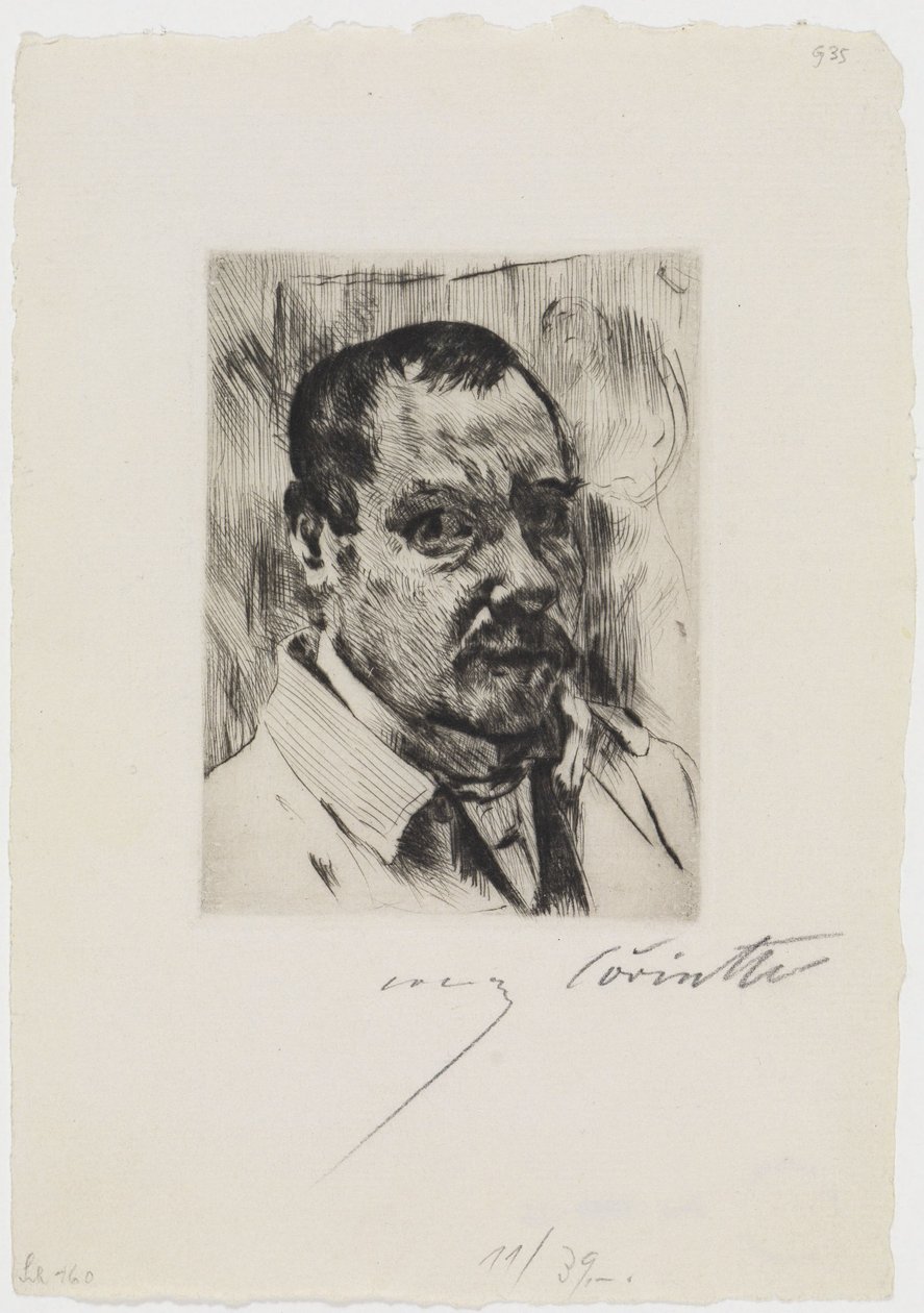Selvportræt af Lovis Corinth
