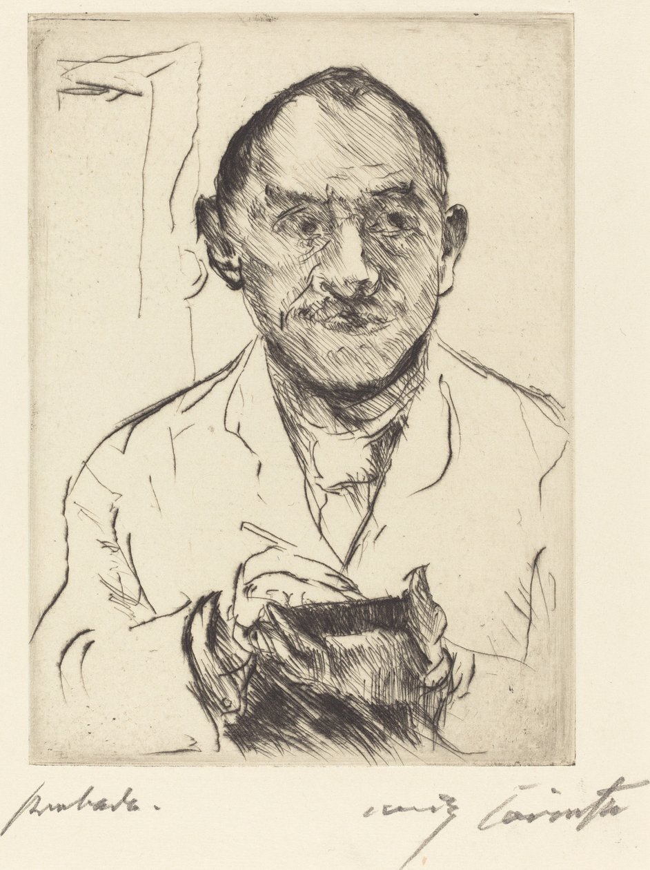 Selvportræt, 1915. af Lovis Corinth