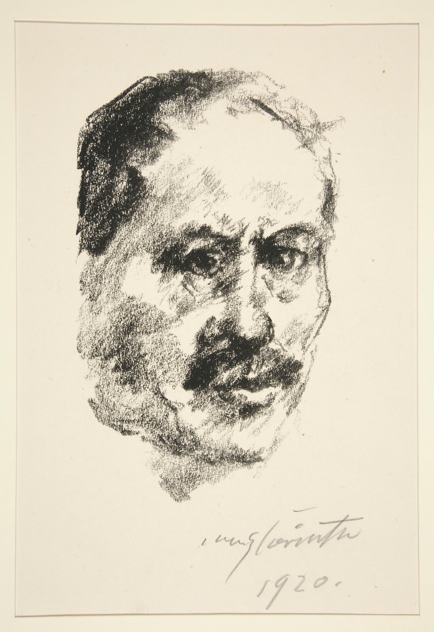 Selvportræt af Lovis Corinth