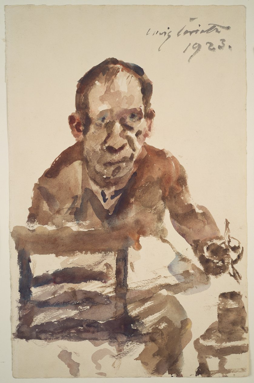 Selvportræt af Lovis Corinth