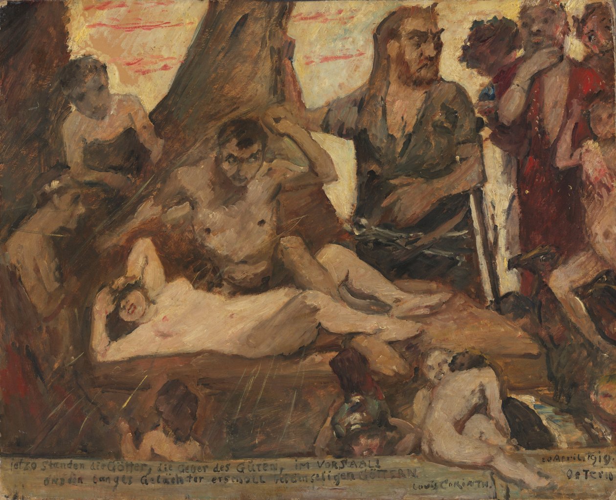 Den homeriske latter af Lovis Corinth
