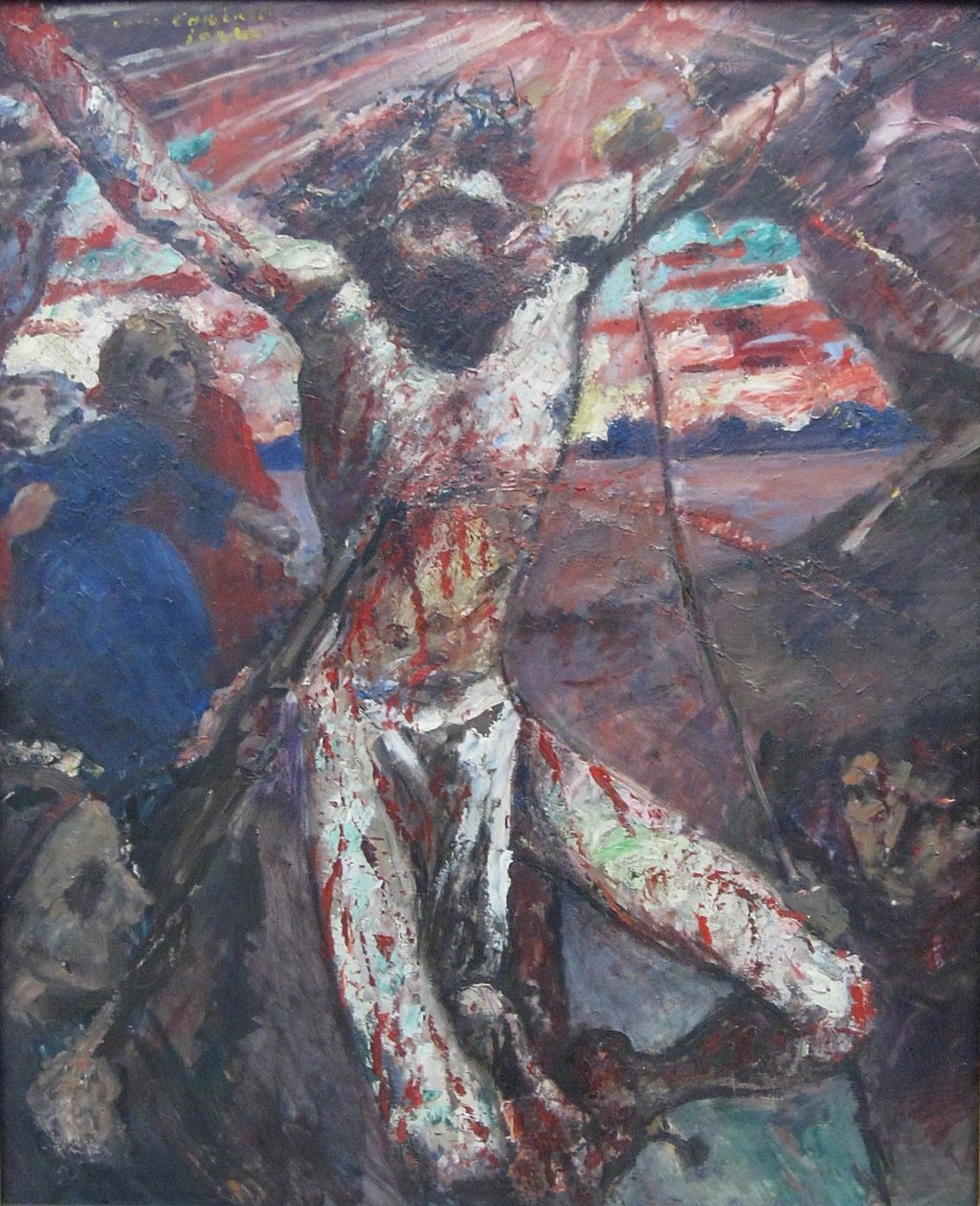 Den røde Kristus af Lovis Corinth