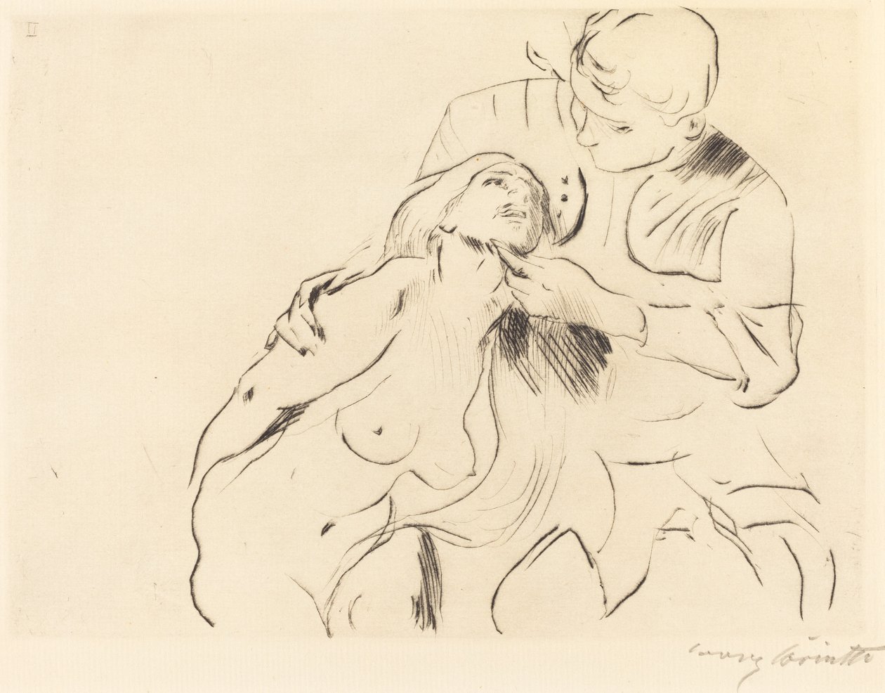 Versöhnung Forsoningen, 1914. af Lovis Corinth