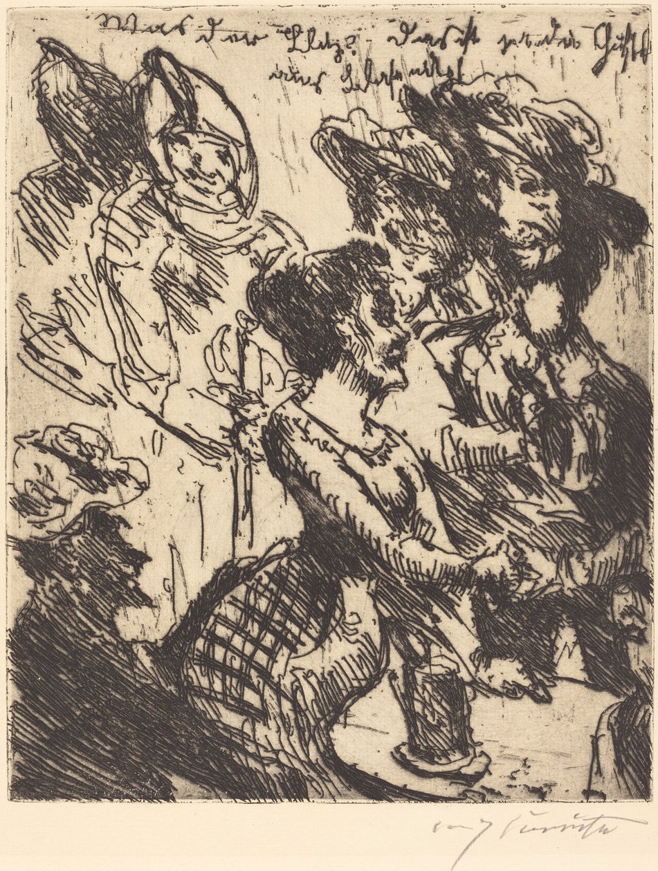 Hvad flashen! Det er gustel af blasewitz Hvad er det! Det er Gustel af Blasewitz, 1923. af Lovis Corinth
