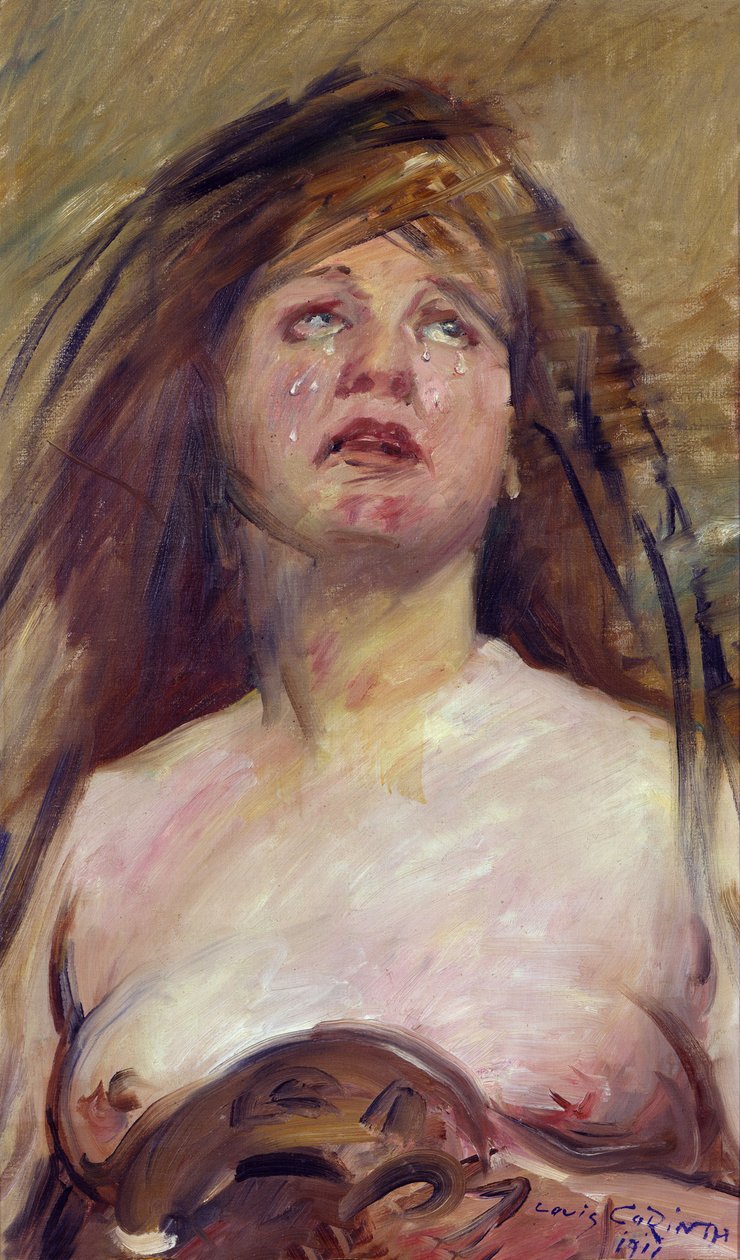 Den grædende Magdalena af Lovis Corinth