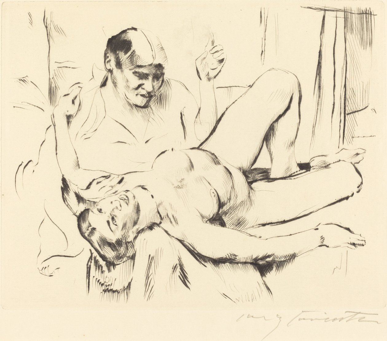 profeti af Lovis Corinth