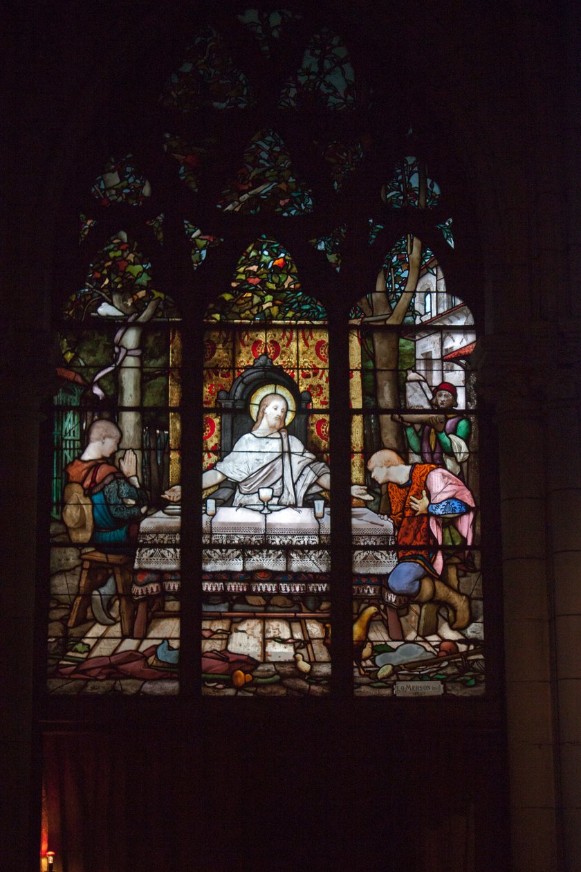 Emmaus sidste nadver af Luc Olivier Merson