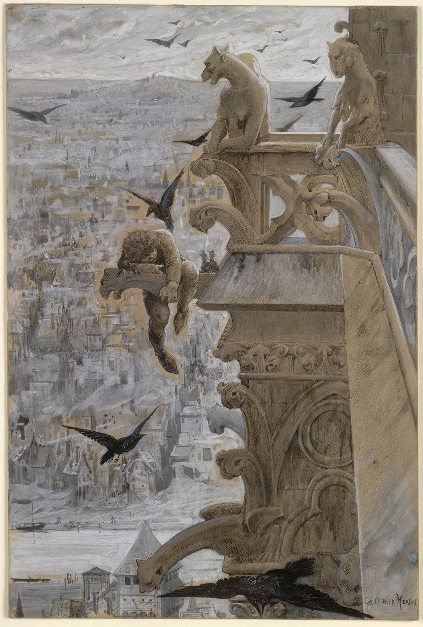 Notre Dame af Paris af Luc Olivier Merson