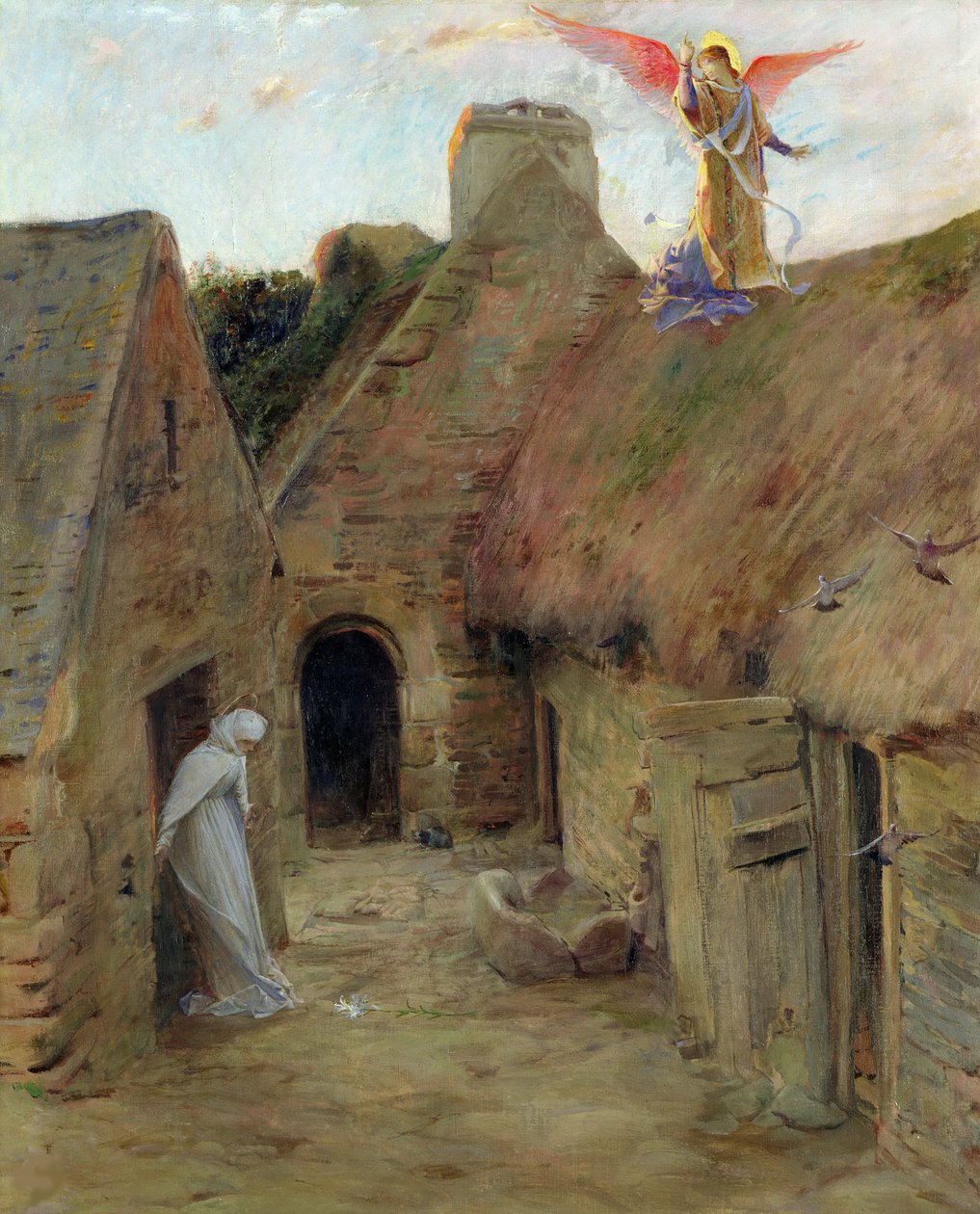 Bebudelsen, 1908. af Luc Olivier Merson