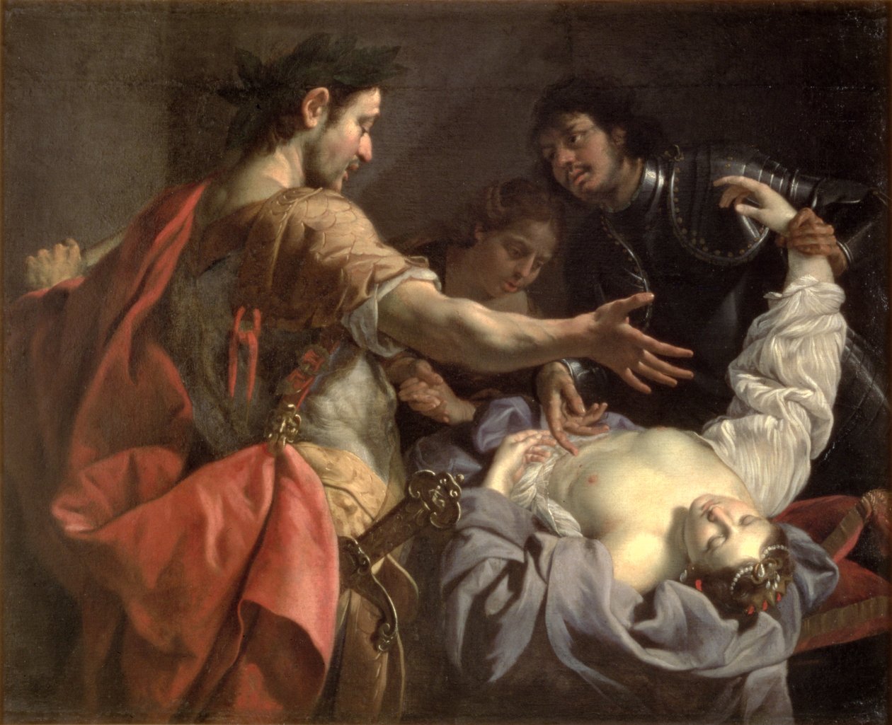 Kleopatras død af Luca Ferrari