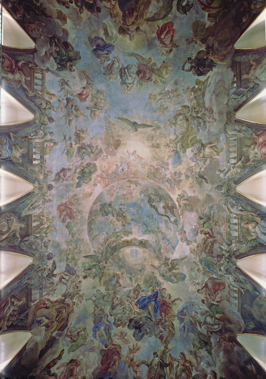 Allegori af det gyldne skind, ca. 1697 af Luca Giordano