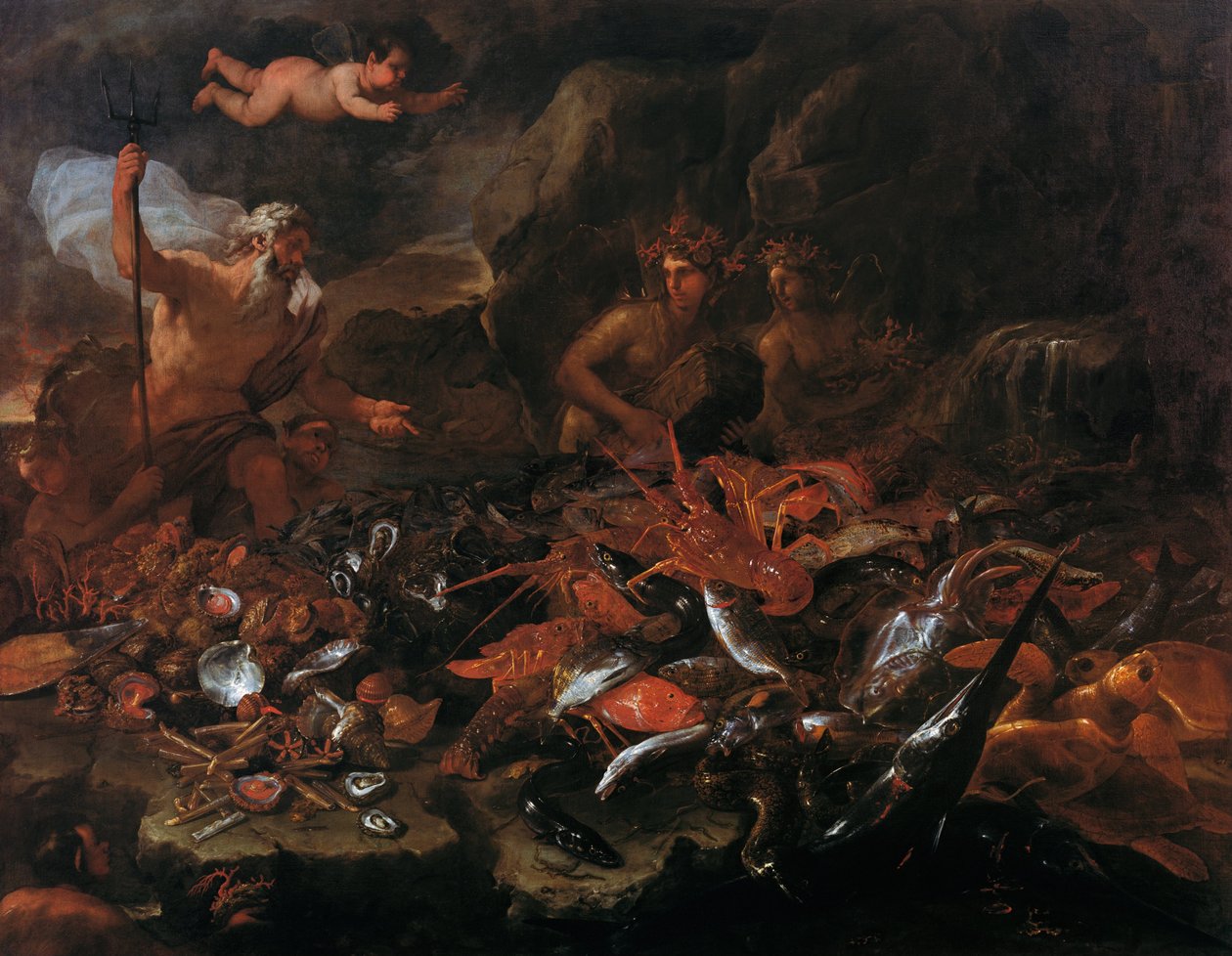 Giuseppe Recco af Luca Giordano