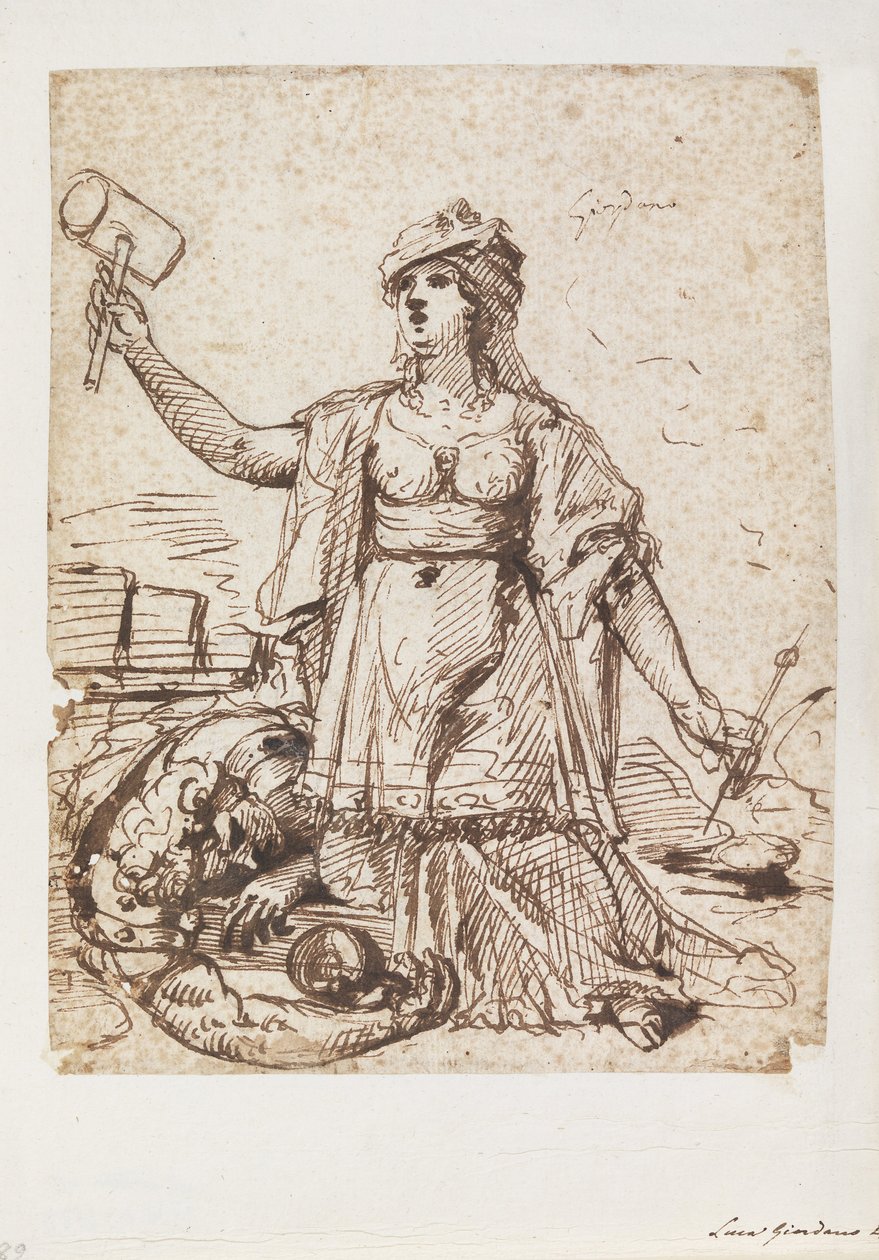 Jael og Sisera af Luca Giordano
