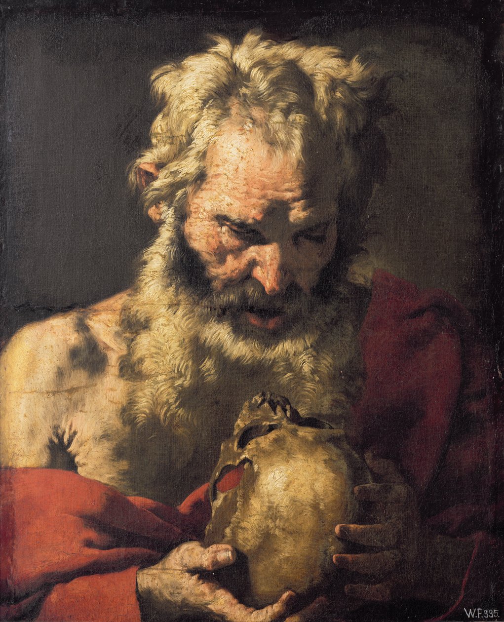 Sankt Jerome af Luca Giordano