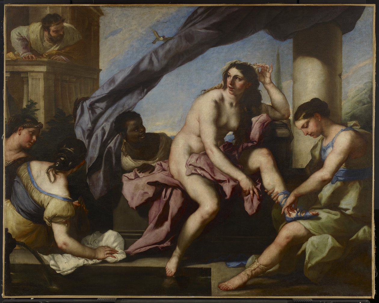 The Toilet of Bathsheba, ca. 1663 af Luca Giordano