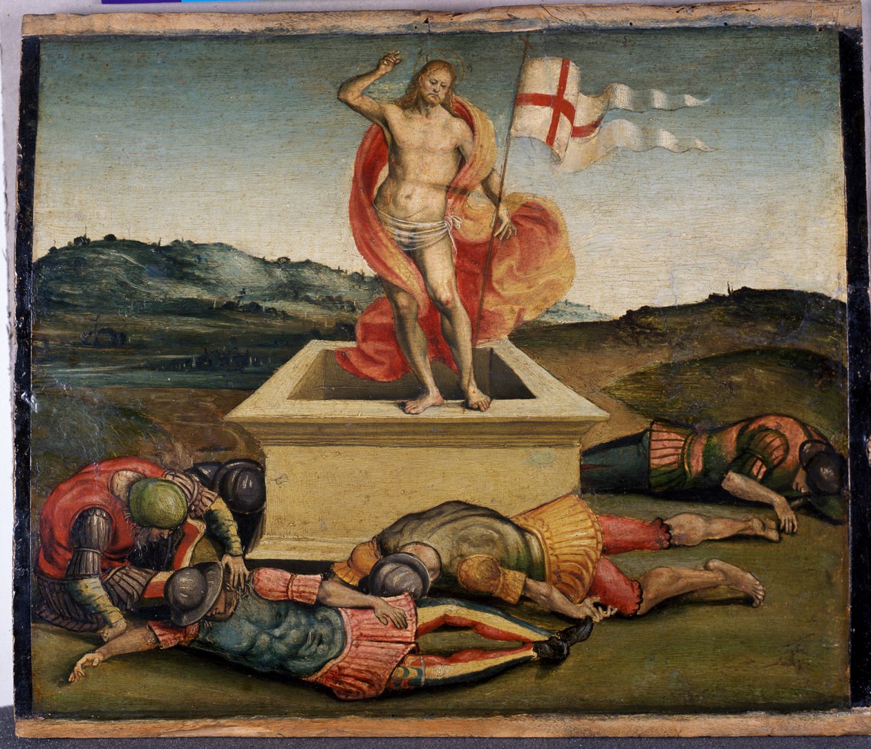 The Resurrection of Christ, ca. 1507 (tempera på poppeltræ) af Luca Signorelli