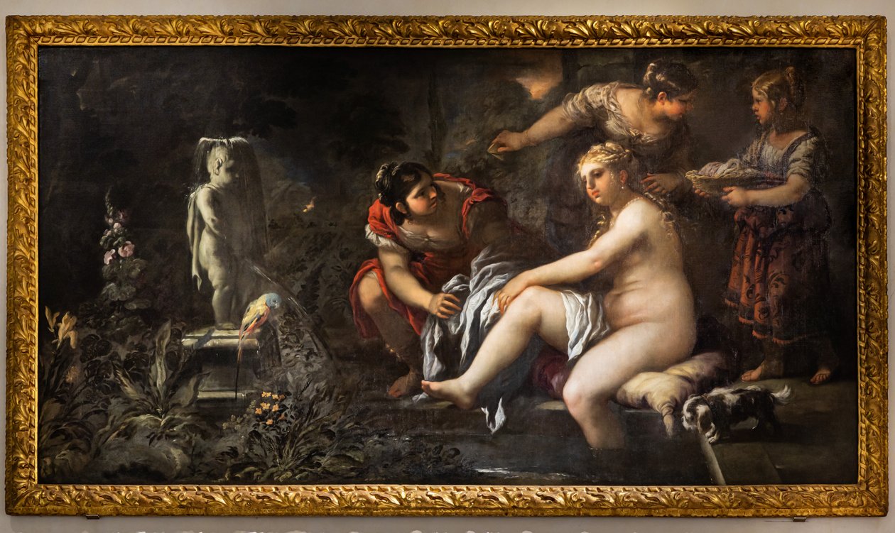 Bathsheba, anden halvdel af det 16. århundrede (olie på lærred) af Luca Giordano