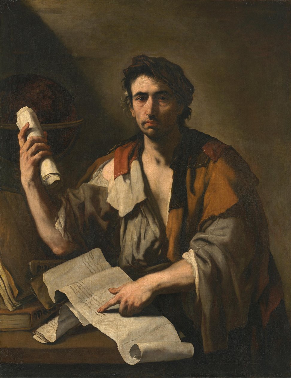 En kynisk filosof af Luca Giordano