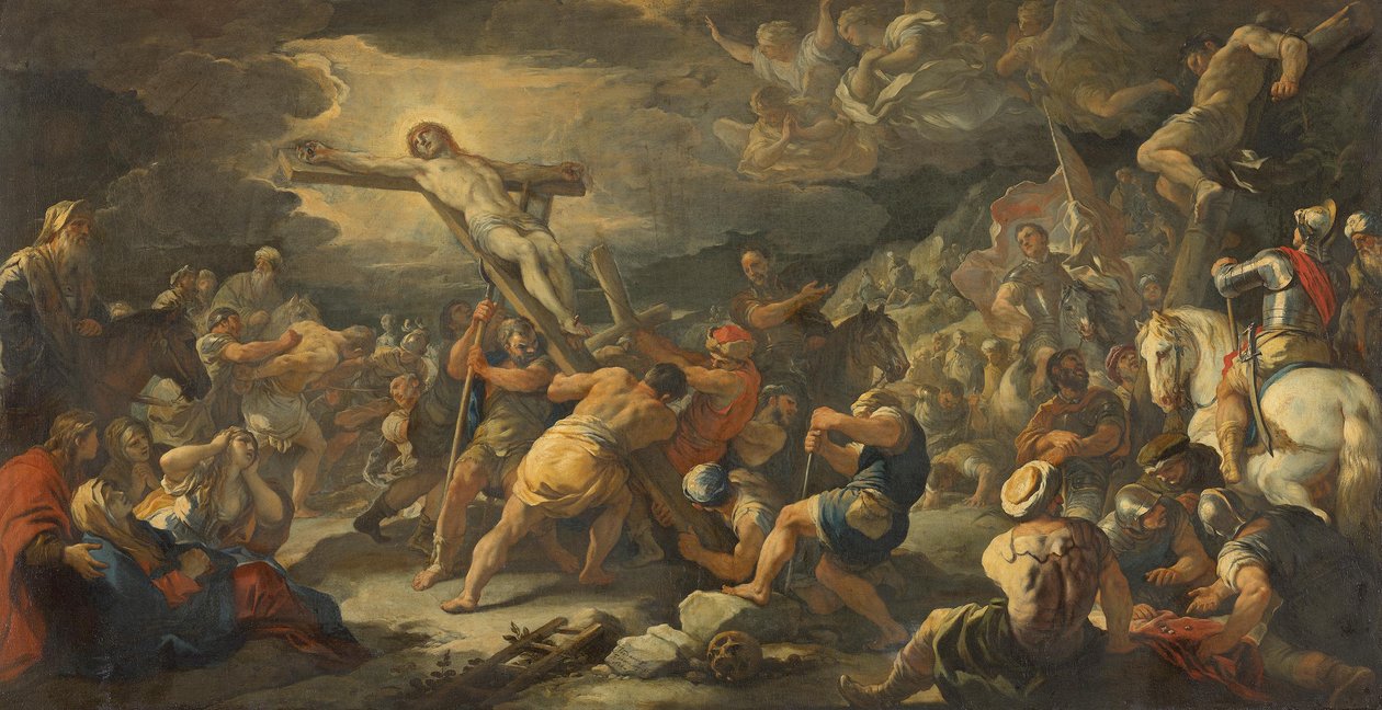 Korsets rejsning af Luca Giordano