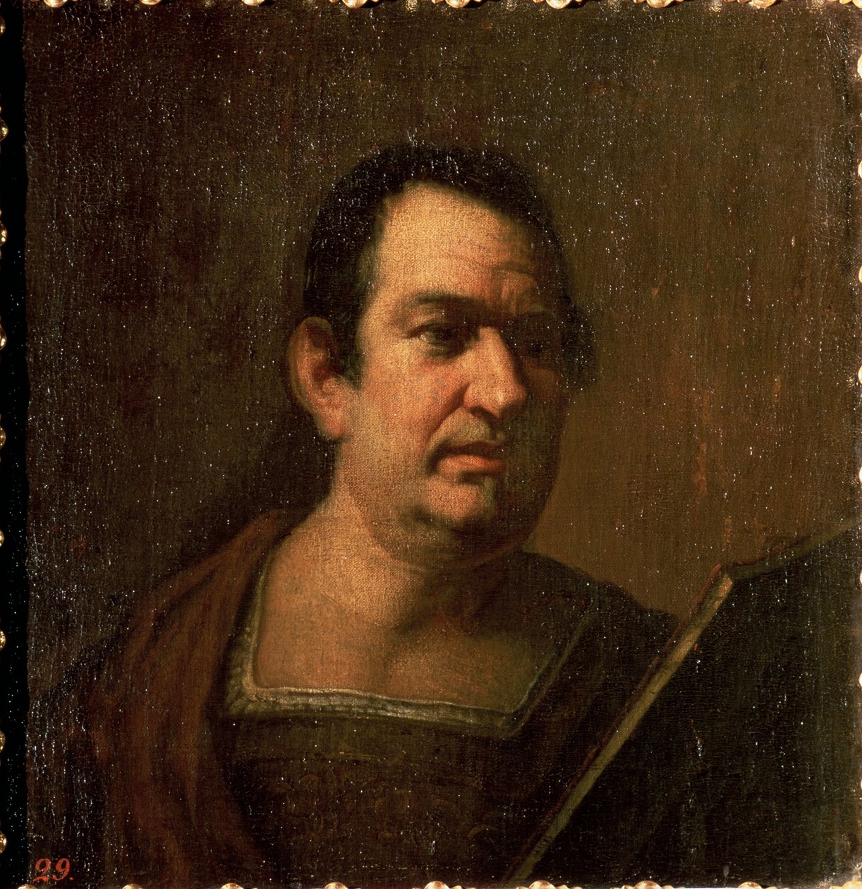 Portræt af en mand, ca. 1600-tallet af Luca Giordano