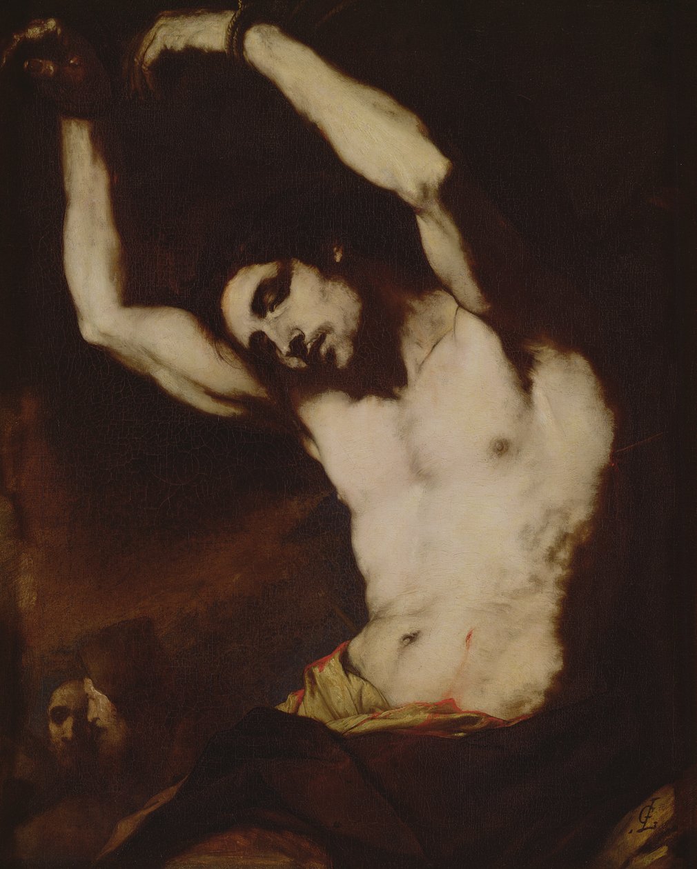 Sankt Sebastian af Luca Giordano