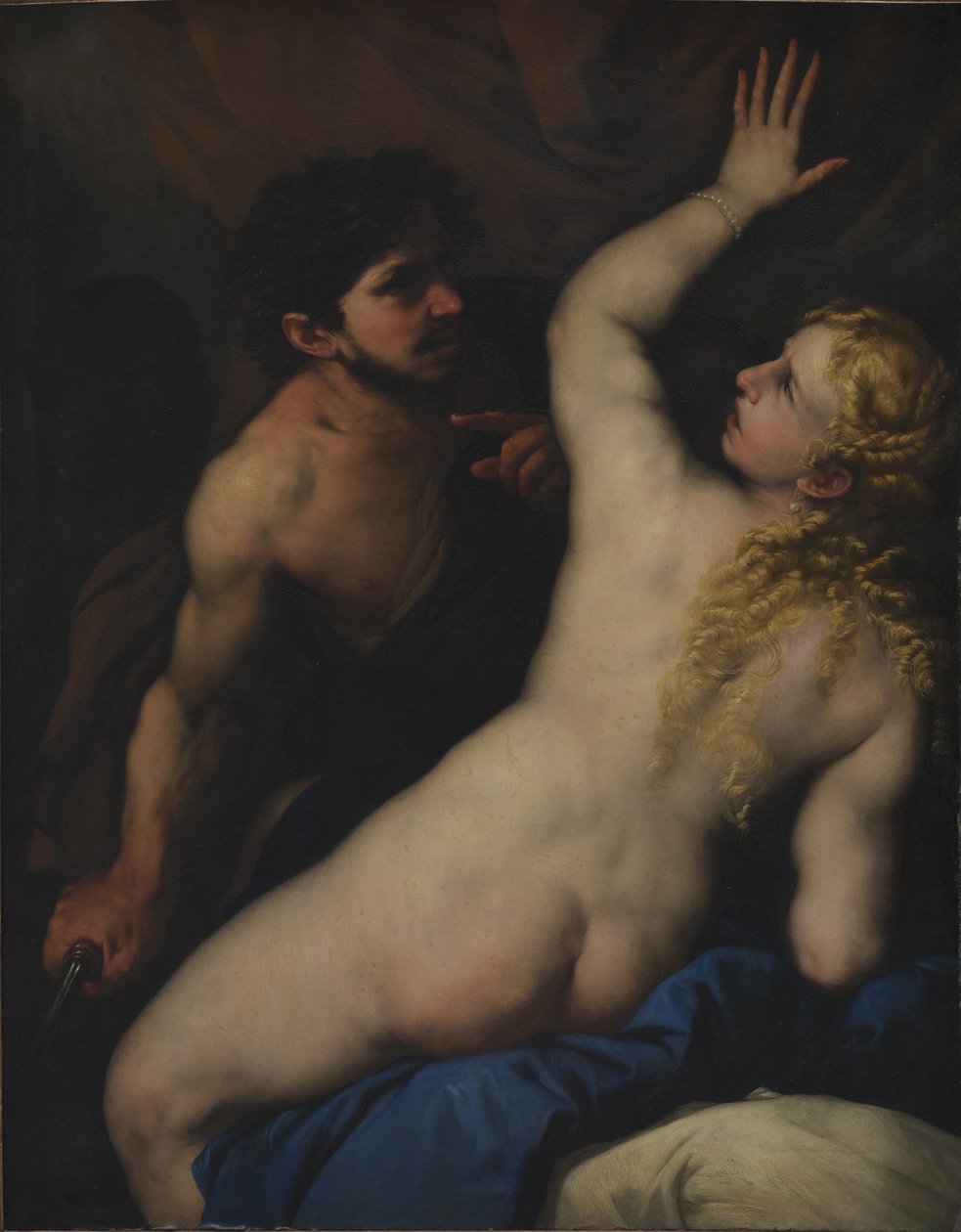 Tarquin og Lucretia af Luca Giordano
