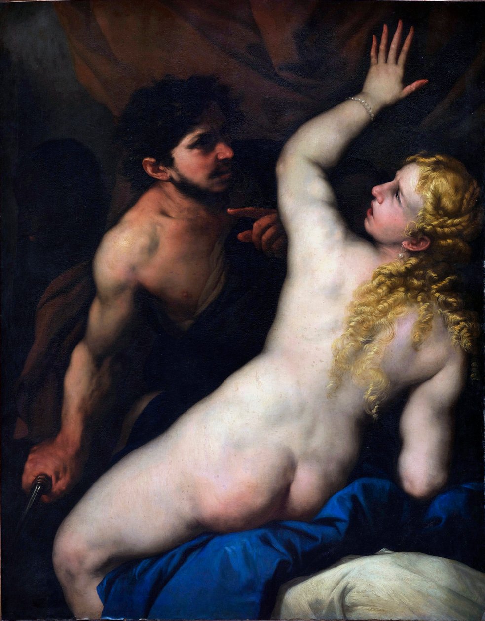 Tarquin og Lucretia af Luca Giordano
