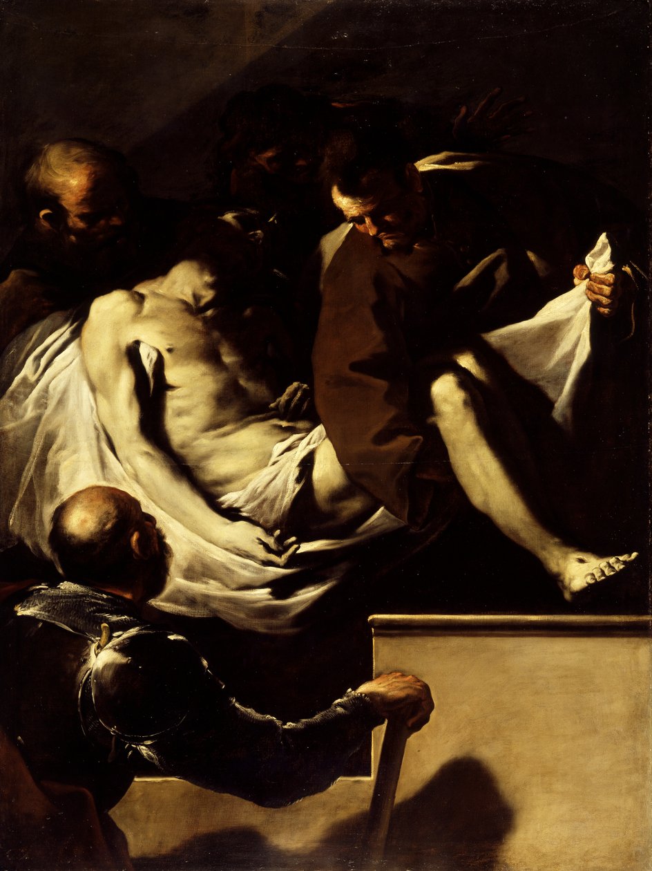 Kristi gravlæggelse, ca. 1659-60 af Luca Giordano
