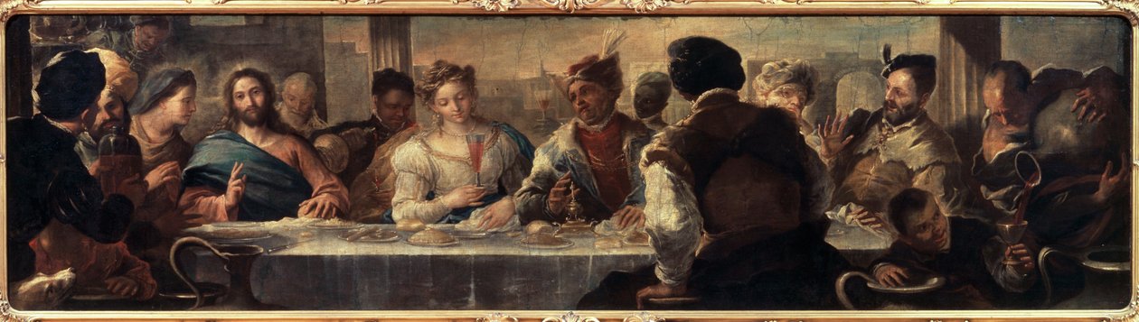 Miraklet i Cana, 1600-tallet af Luca Giordano