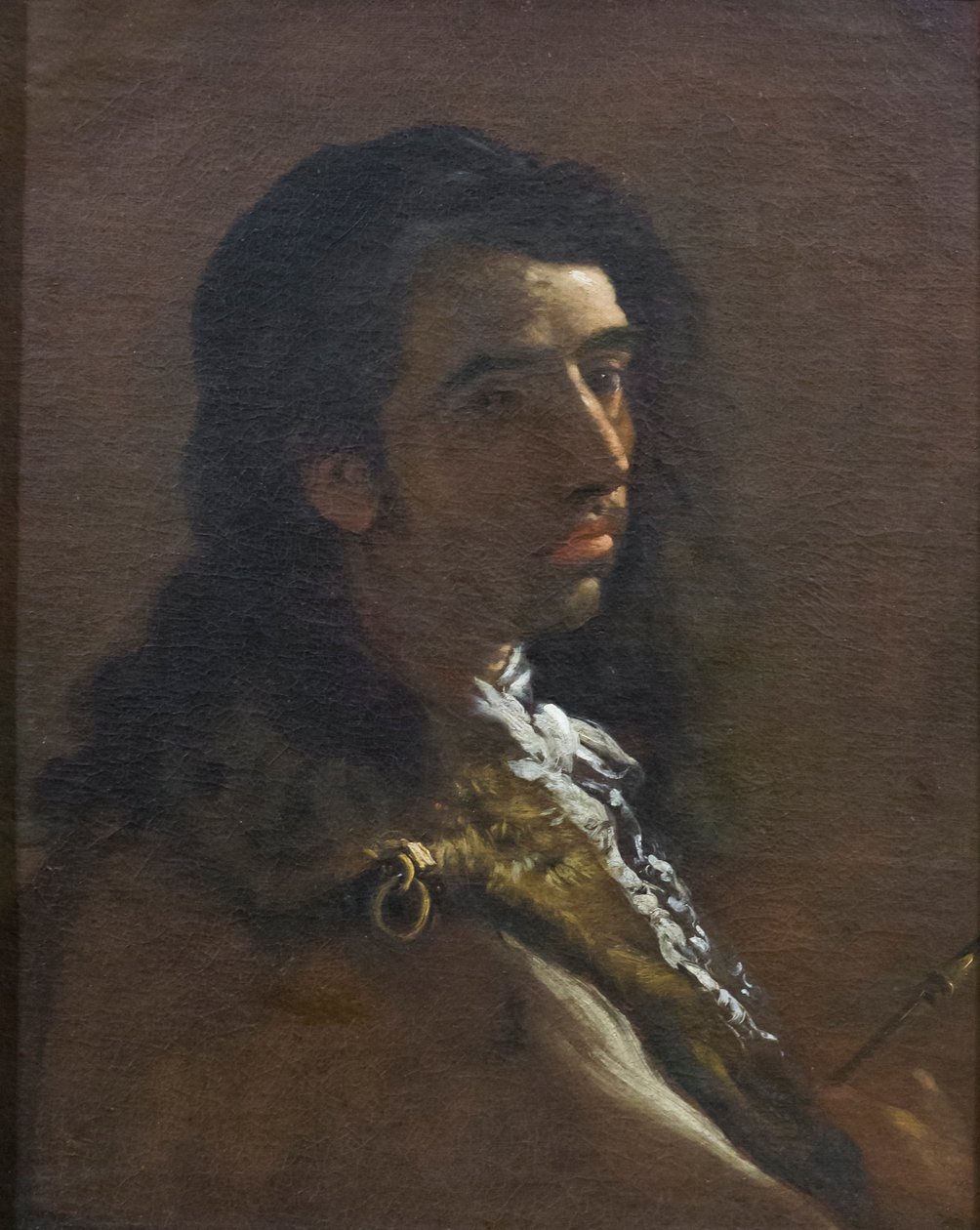 Ungdomligt selvportræt af Luca Giordano