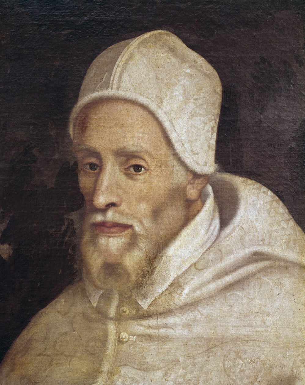 Paavi Paavali III:n (1468-1549) muotokuva, Luca Longhin (1507-1580) maalaus af Luca Longhi