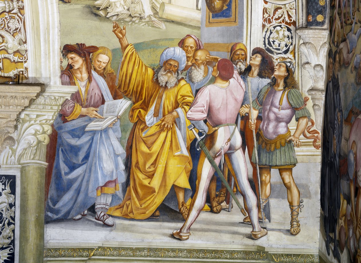 Apokalypse, fra Last Judgment freskocyklus af Luca Signorelli