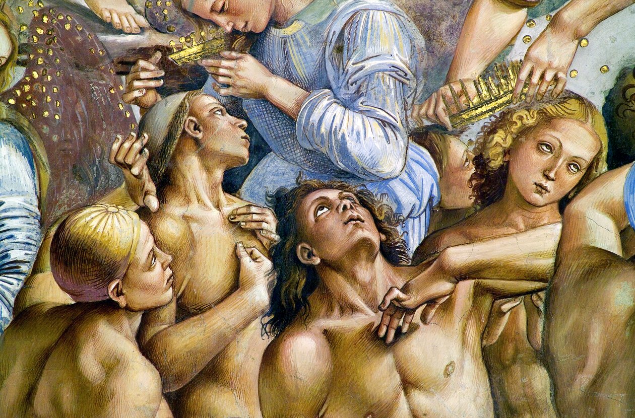 Elect, fra Last Judgment fresko-cyklus af Luca Signorelli